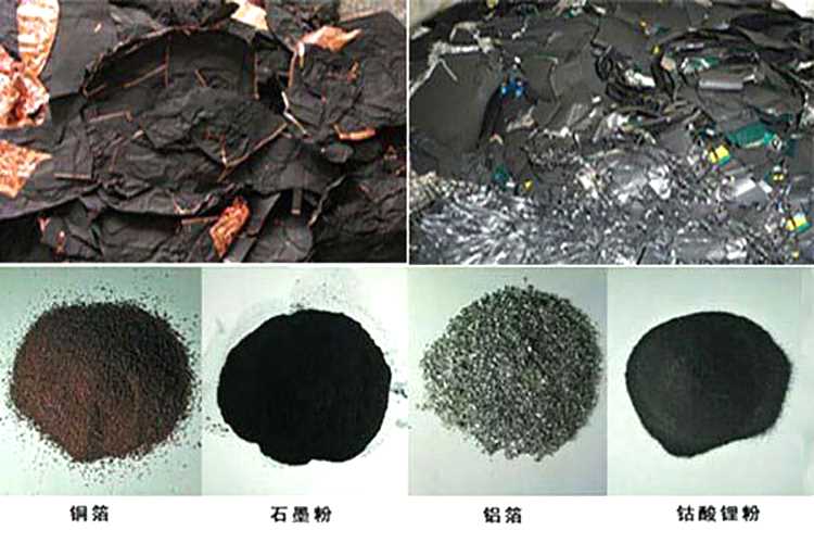 鋰電池回收處理設備如何分離正負極（jí）